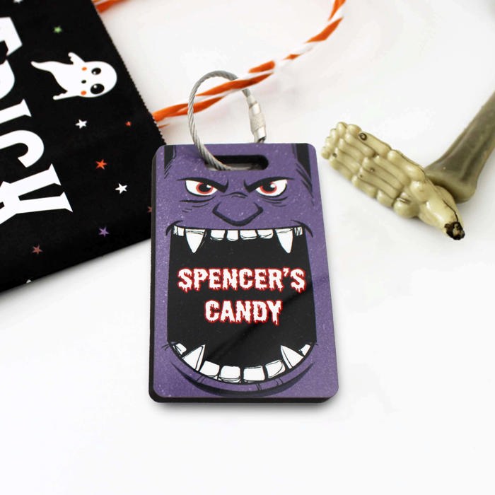 Personalized Halloween Name Tags