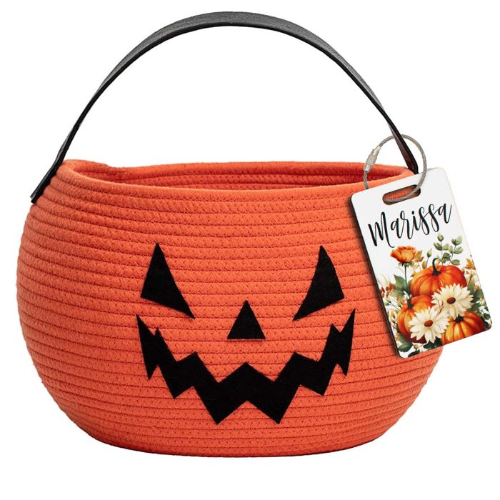 Personalized Halloween Name Tags