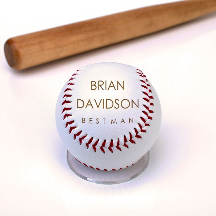 Personalized Leather Baseballs