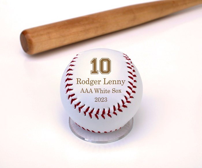 Personalized Leather Baseballs