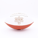 Senior Kendrick Thomas Personalized Football