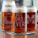  Personalized Beer Can Glass