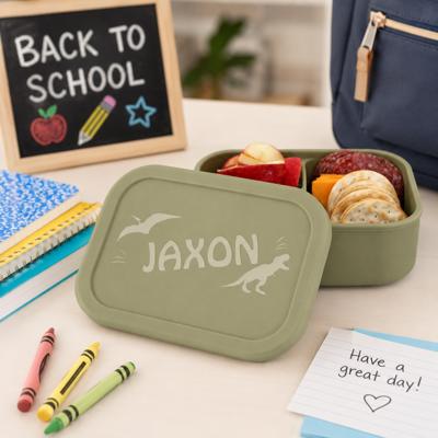 Personalized Silicone Kid's Bento Box