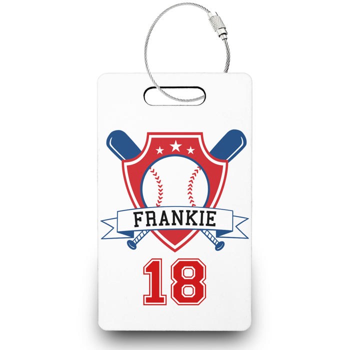 Baseball Bag Tag