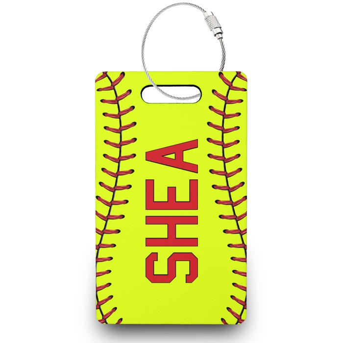 Baseball Bag Tag