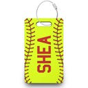 Softball Ball Baseball Bag Tag