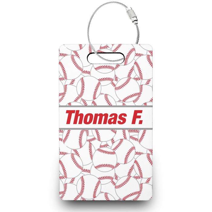 Baseball Bag Tag
