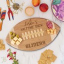 Leslie Personalized Football Cutting board