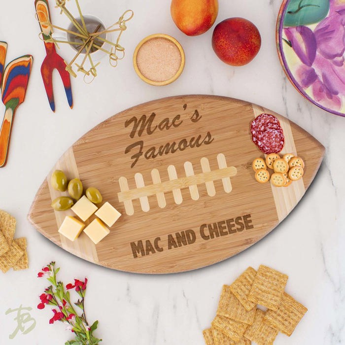 Personalized Football Cutting board