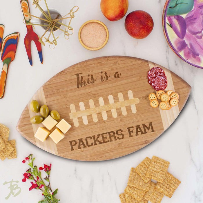 Personalized Football Cutting board