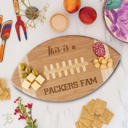 Packer's Fam Personalized Football Cutting board