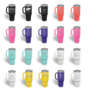  40 oz. Personalized Metal Tumbler with Straw