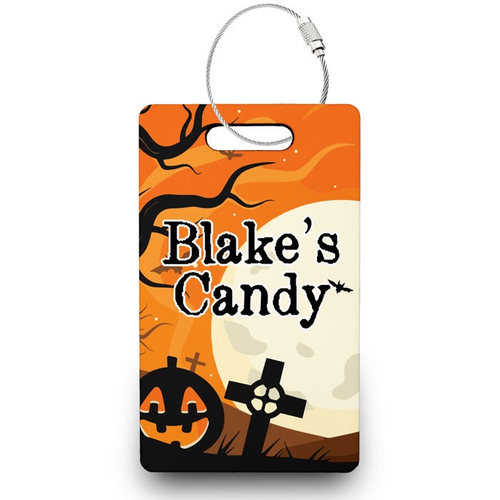 Personalized Halloween Name Tags