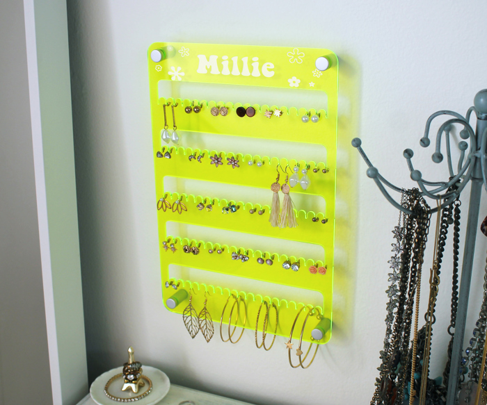Personalized Jewelry Wall Mount