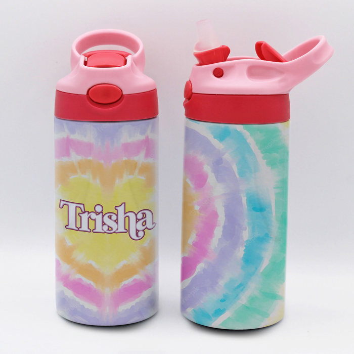 Personalized Kid's Metal Tumblers with Straw