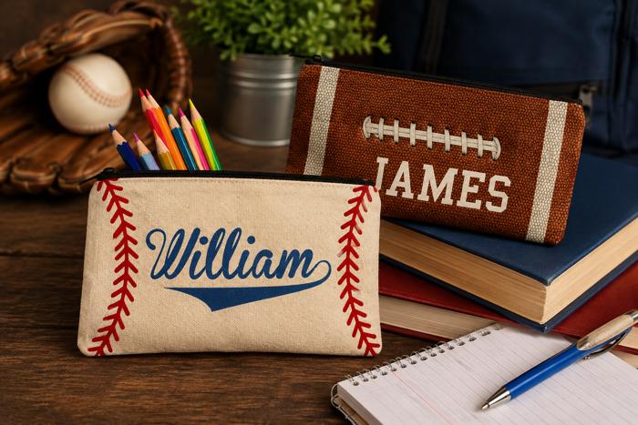 Personalized Pencil Bags