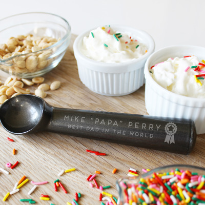 Dad Personalized Ice Cream Scoops 