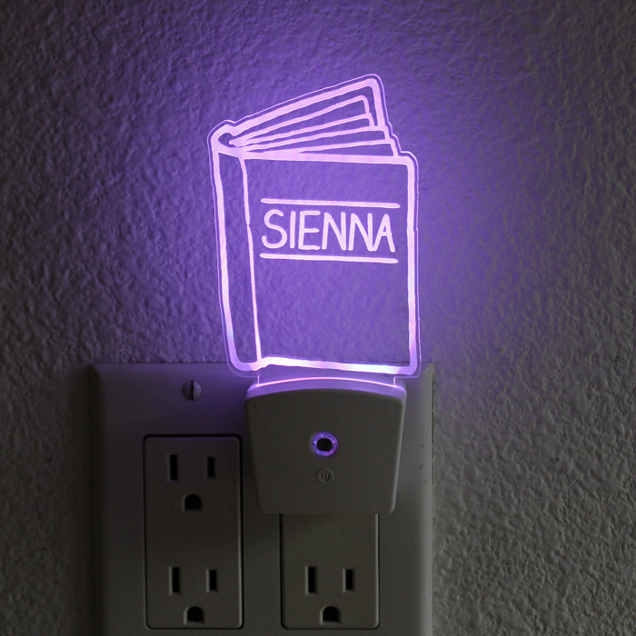 Personalized Night Light Wall Plug