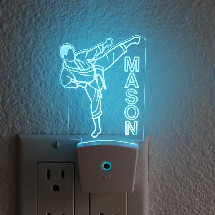 Personalized Night Light Wall Plug