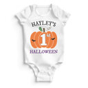 1st Halloween Personalized Halloween Onesies