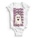 Name Ghost Personalized Halloween Onesies