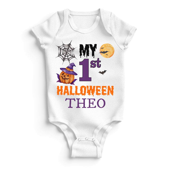 Personalized Halloween Onesies