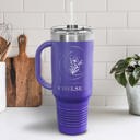 Chelsea 40 oz. Personalized Metal Tumbler with Straw