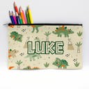 Dinosaur Personalized Pencil Bags