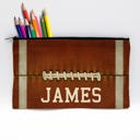 Football Personalized Pencil Bags