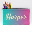 Harper Personalized Pencil Bags