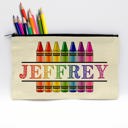 Jeffrey Personalized Pencil Bags