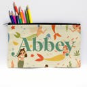 Mermaid Personalized Pencil Bags