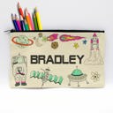 Space Personalized Pencil Bags
