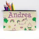 Unicorn Personalized Pencil Bags