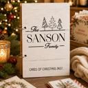  Personalized Cards of Christmas Past Card Book
