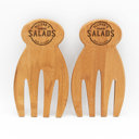 Allison's Salad Personalized Bamboo Salad Hands