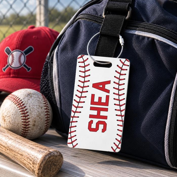 Baseball Bag Tag