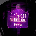 Disney Flags Personalized Stroller Light Up Sign