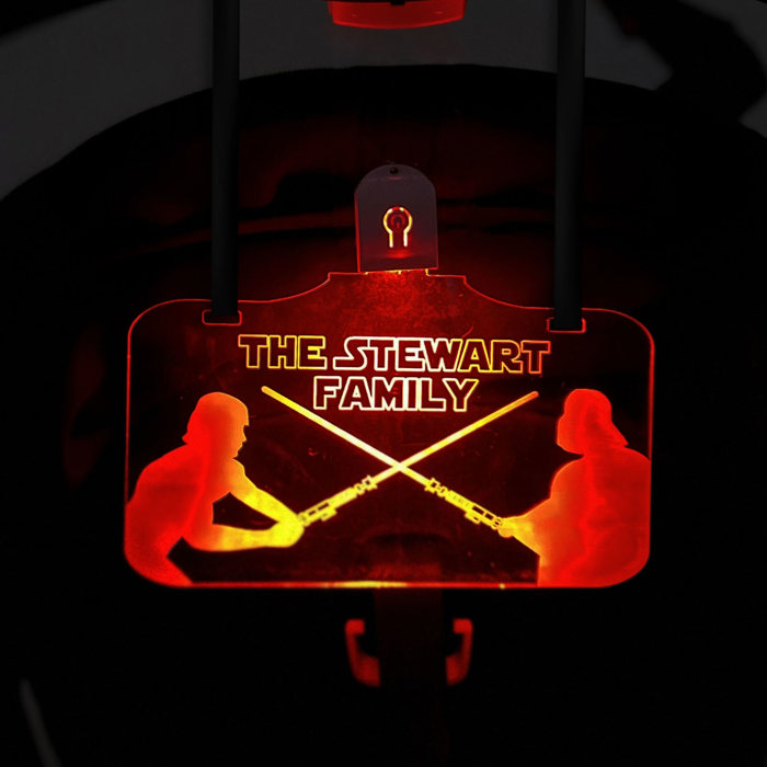 Personalized Stroller Light Up Sign