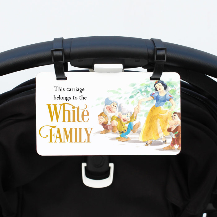 Personalization Stroller Name Sign