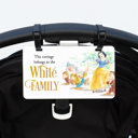 The White Family Personalization Stroller Name Sign