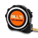 BILL'S Tape Measure Personalized Tape Measure for Dad
