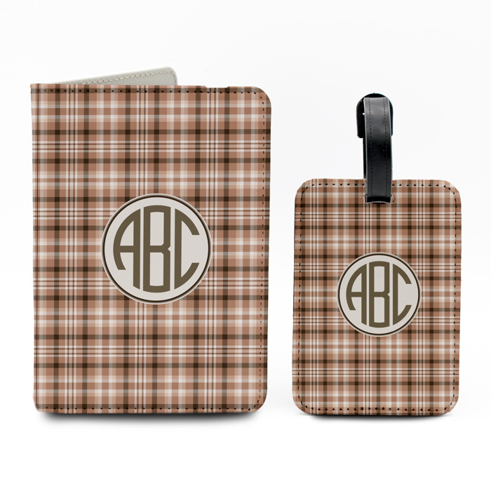 Personalized Passport & Luggage Tag Set
