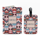 Tangram Personalized Passport & Luggage Tag Set