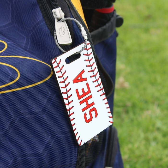 Baseball Bag Tag