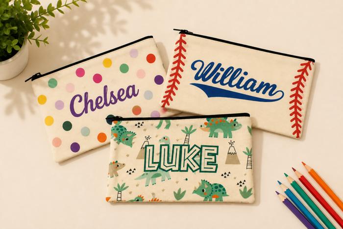 Personalized Pencil Bags