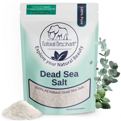 Natural Elephant Eucalyptus Mint Dead Sea Salt