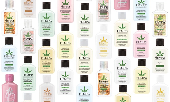 Hempz 2.25oz Travel Size Hydrating Body Moisturizers