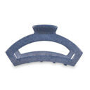 Denim Teleties Open Large Hair Clips