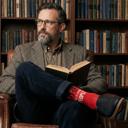  Hell is Other People Socks Men's Dress Socks in Black and Red | Funny Gift for Men | Jean-Paul Sartre Quote